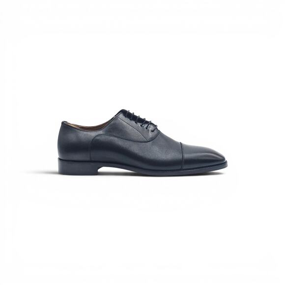 Christian Louboutin Greggo Leather Oxford Shoes Black EU 42 US 9 - New $1050 main image 6
